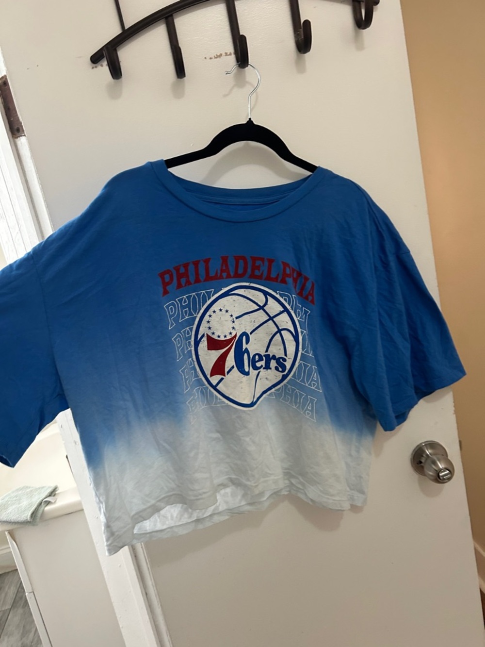 Philadelphia Sixers ombré top